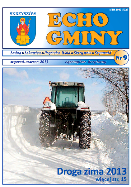 "ECHO GMINY" 9 numer, Styczeń - Marzec 2013